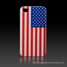 USA Flag Smooth Plastic Hard Skin Case Cover for iPhone